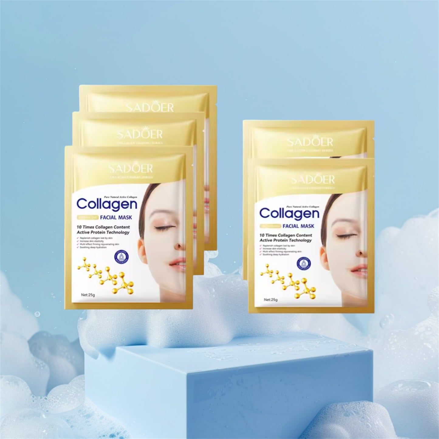 MASQUE BIO AU COLLAGÈNE