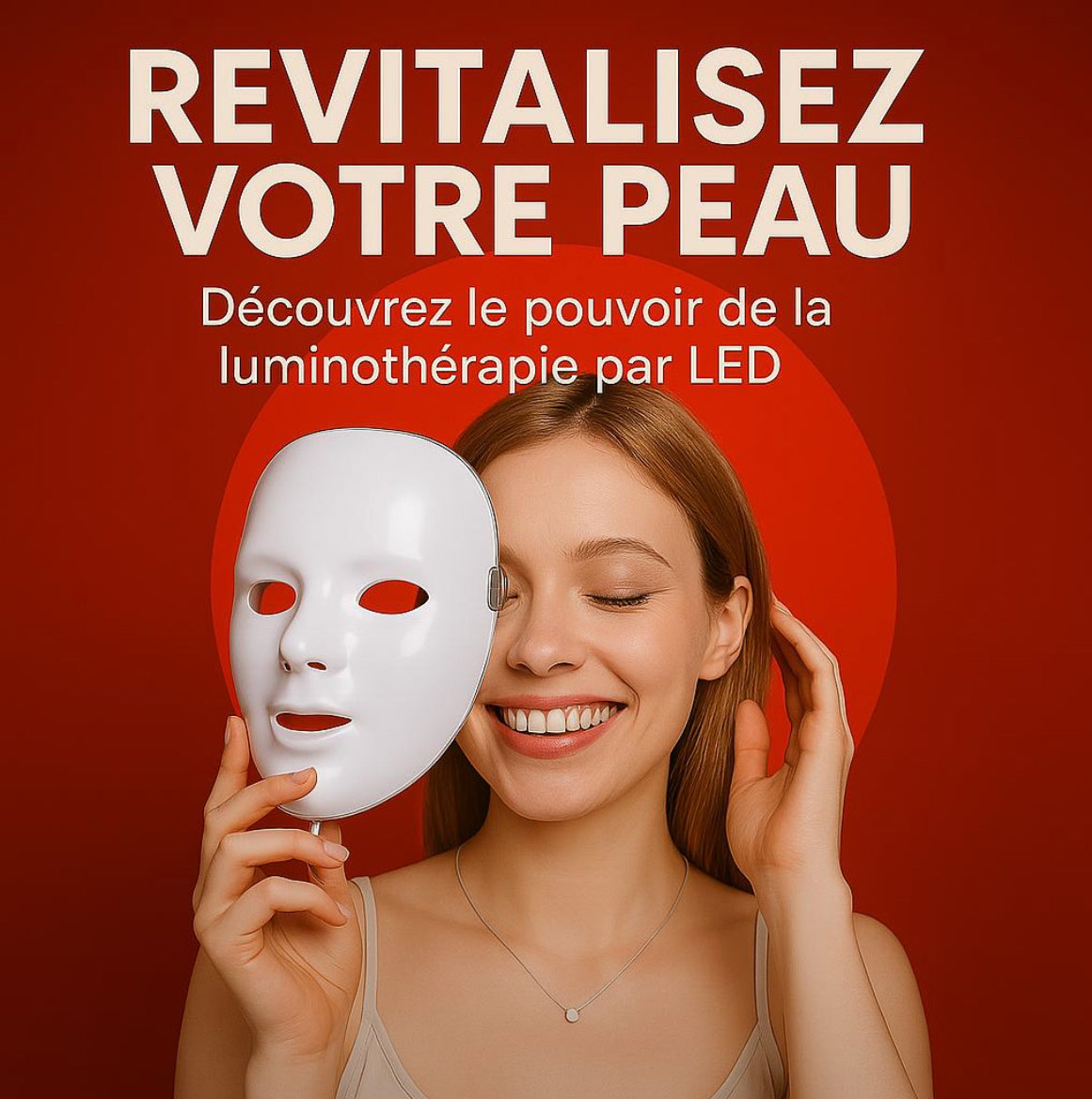MASQUE LED POUR LE VISAGE