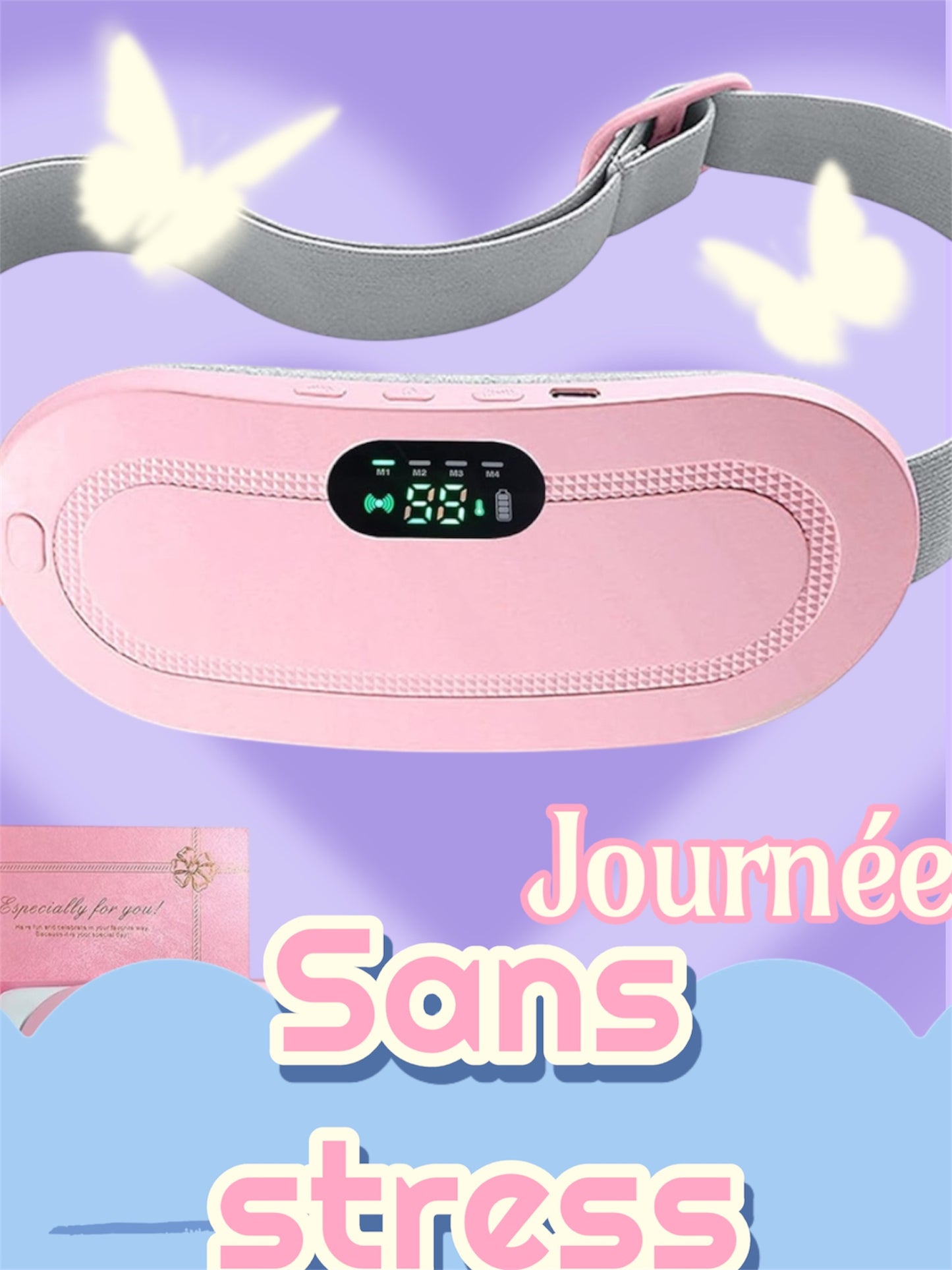 CEINTURE CHAUFFANTE MENSTRUELLE