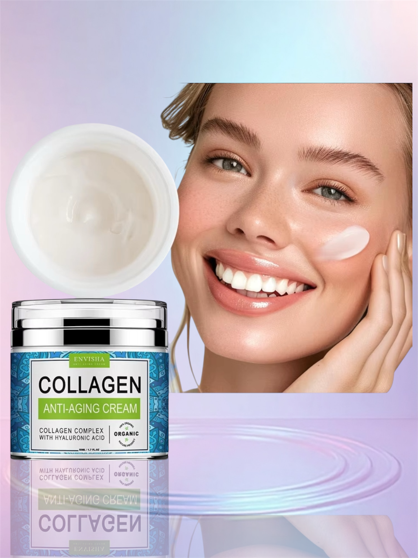 CRÈME POUR LE VISAGE AU COLLAGÈNE