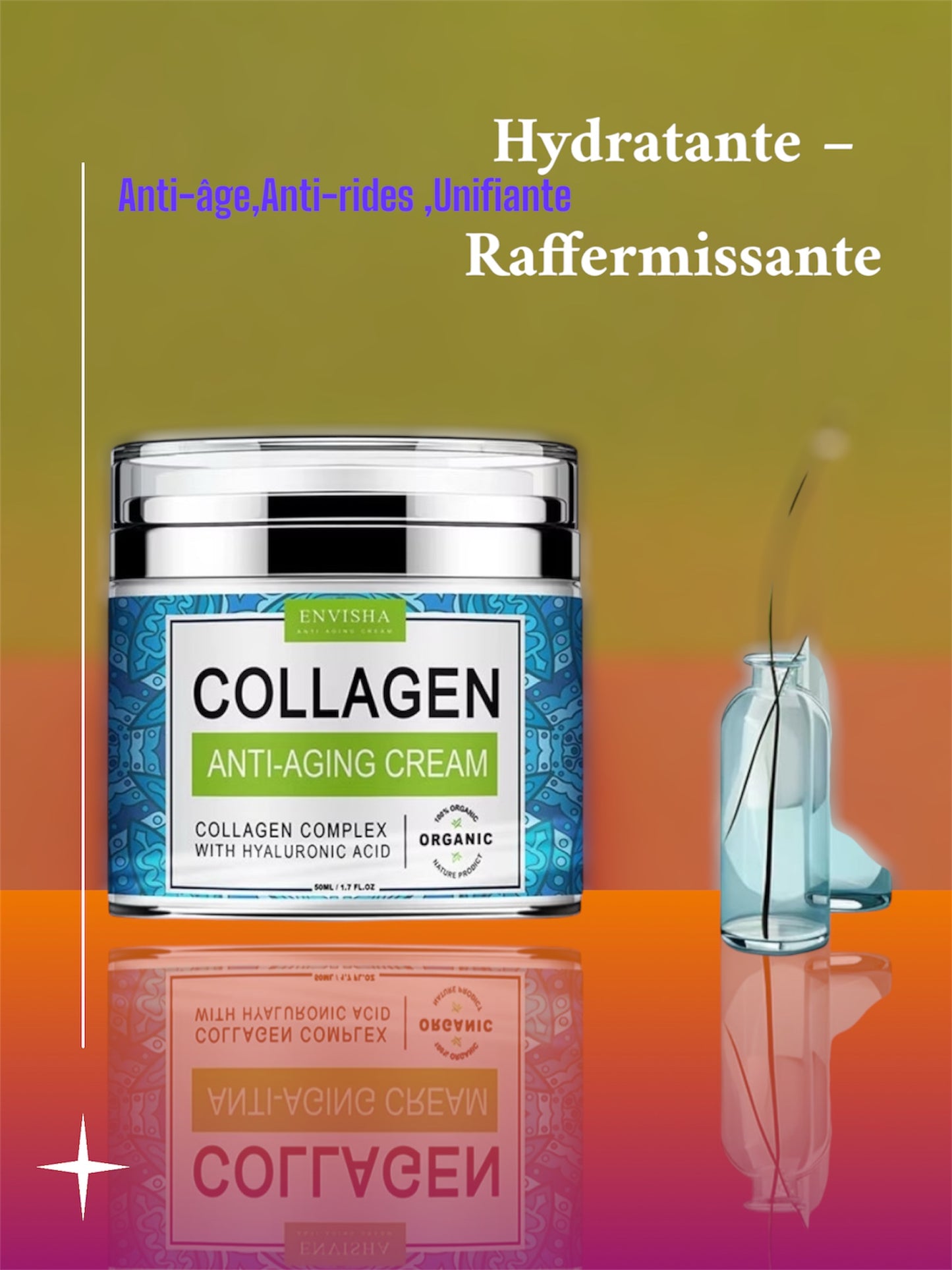 CRÈME POUR LE VISAGE AU COLLAGÈNE
